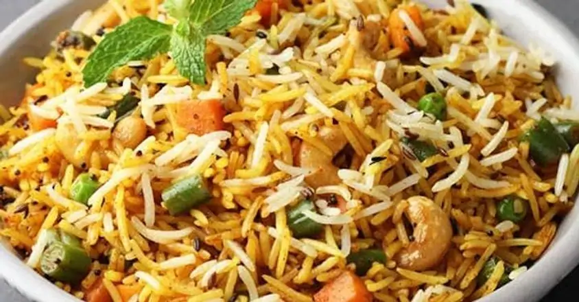 Vegetable Dum Biryani